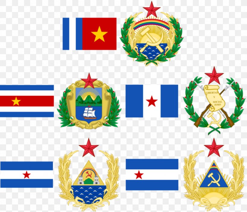 Federal Republic Of Central America Guatemala United States Greater Republic Of Central America Cuba, PNG, 964x829px, Federal Republic Of Central America, Central America, Christmas Decoration, Christmas Ornament, Coat Of Arms Of Cuba Download Free