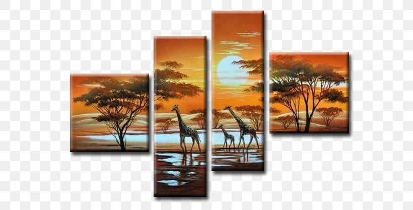 Oil Painting Landscape Painting Canvas Art, PNG, 604x417px, Painting, Abstract Art, Art, Canvas, Decoration Download Free