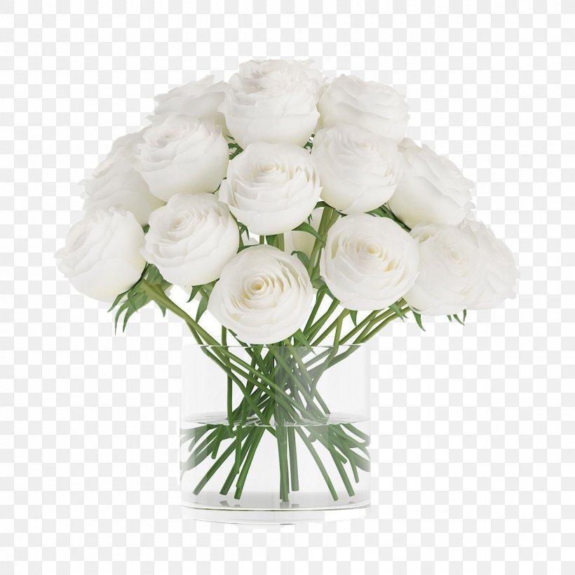 White Roses In A Vase Flower Image, PNG, 1200x1200px, 3d Computer Graphics, 3d Modeling, Vase, Artificial Flower, Ceramic Download Free