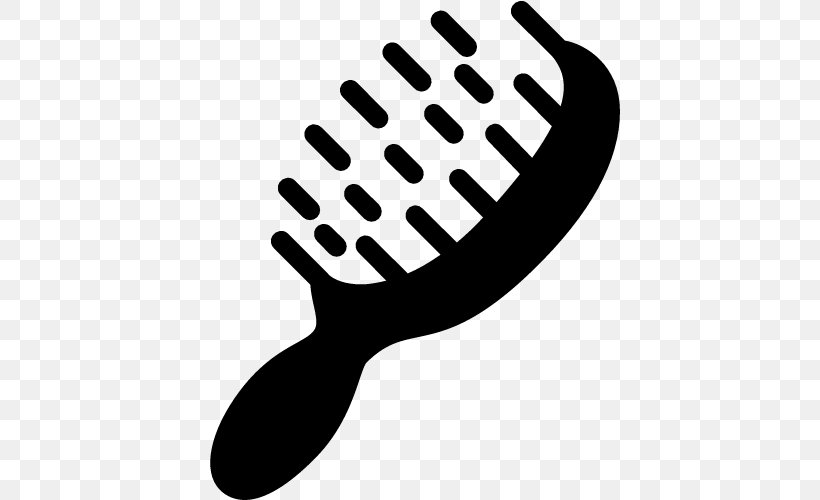 Comb Hairbrush, PNG, 500x500px, Comb, Barber, Barrette, Black And White, Brush Download Free