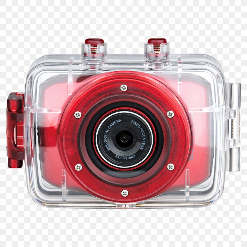 Экшн-камера красная. Экшн камера Red. Объектив для экшн камеры. Видеокамера с красным огоньком.