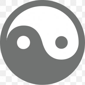 Yin Yang - Emoji Text Messaging Email SMS Sticker PNG