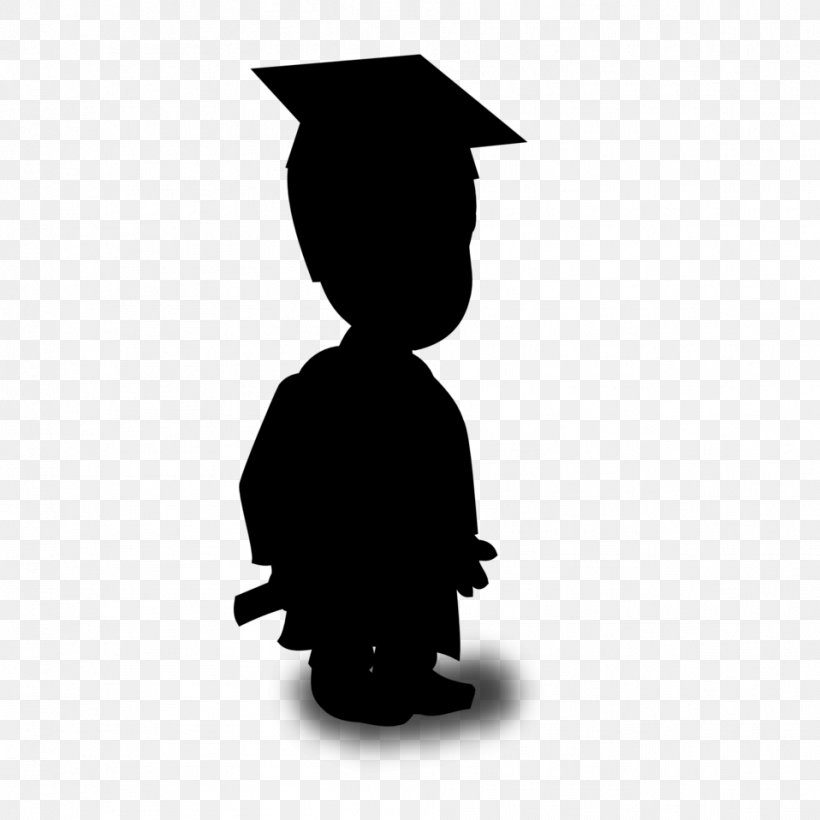 Clip Art Silhouette Square Academic Cap Black M, PNG, 958x958px, Silhouette, Academic Dress, Black M, Diploma, Graduation Download Free