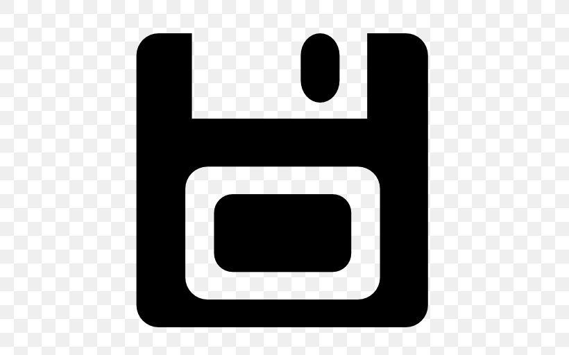 Floppy Disk User Interface Icon Design, PNG, 512x512px, Floppy Disk, Black, Black And White, Button, Computer Download Free