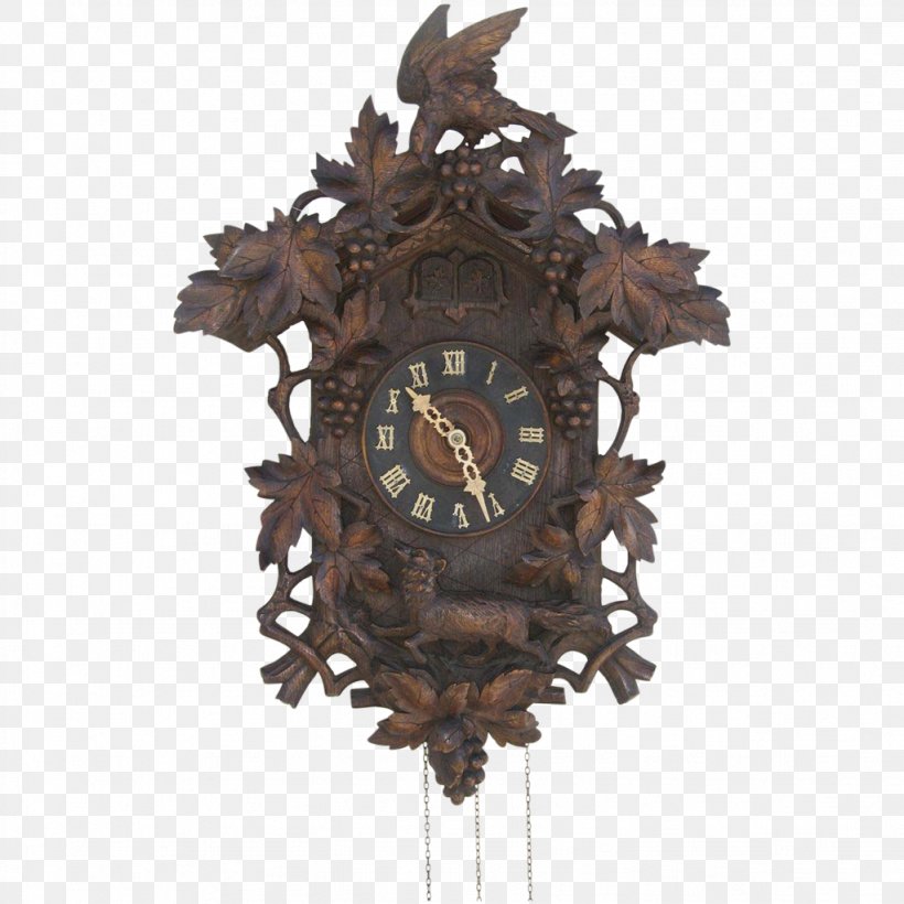 Cuckoo Clock Black Forest Movement Mantel Clock, PNG, 1023x1023px, Cuckoo Clock, Antique, Bird, Black Forest, Chalet Download Free