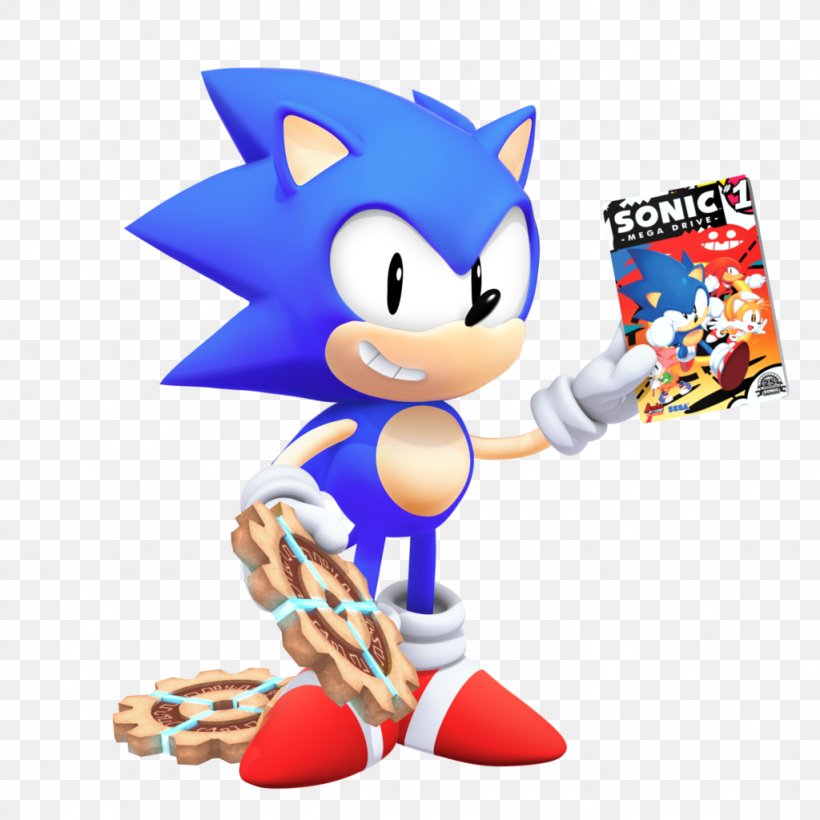 Sonic The Hedgehog 3 Sonic Mania Sonic Adventure Sonic CD, PNG, 1024x1024px, 3d Computer Graphics, Sonic The Hedgehog, Action Figure, Cartoon, Dreamcast Download Free