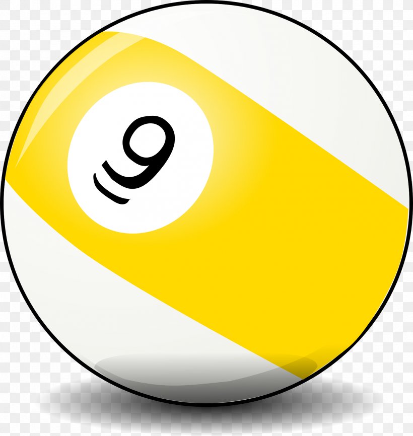 Nine-ball Billiards Pool Billiard Balls Clip Art, PNG, 1816x1920px ...