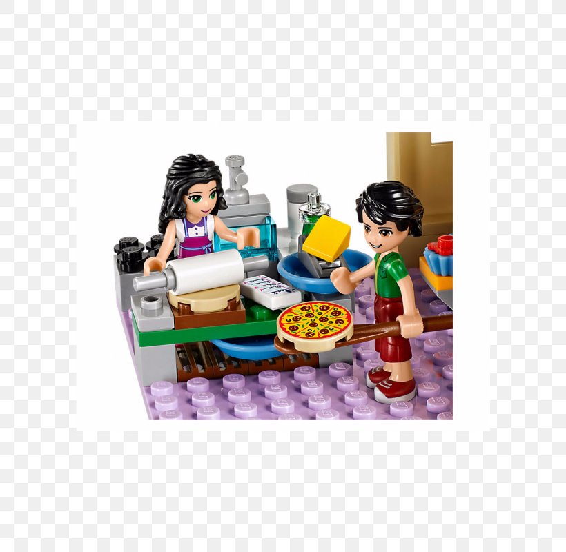 Pizza LEGO 41311 Friends Heartlake Pizzeria LEGO Friends Toy, PNG, 800x800px, Pizza, Afol, Delivery, Lego, Lego Architecture Download Free