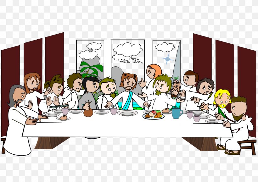 Table Cartoon, PNG, 1488x1052px, Cartoon, Bartender, Behavior, Human, Meal Download Free