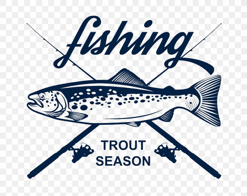 trout fishing clip art