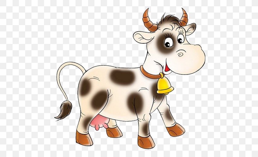 Cattle Royalty-free Clip Art, PNG, 500x500px, Cattle, Animal Figure, Animation, Carnivoran, Cartoon Download Free