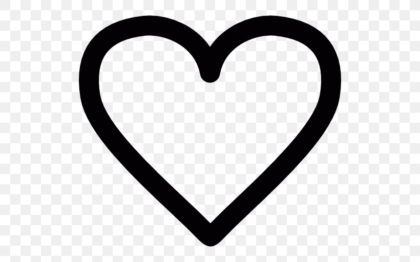White Heart, PNG, 512x512px, Heart, Black And White, Body Jewelry, Icon Design, Love Download Free
