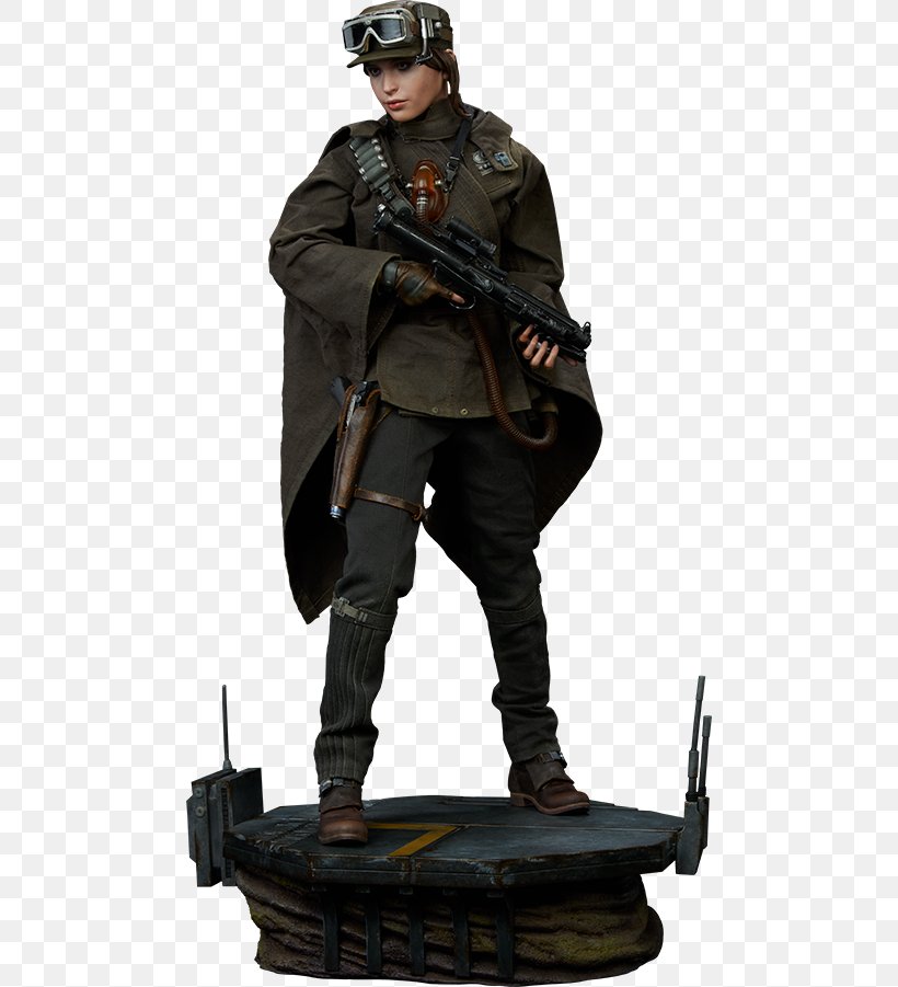 Jyn Erso Galen Erso Star Wars Chewbacca Sideshow Collectibles, PNG, 480x901px, Jyn Erso, Action Figure, Action Toy Figures, Chewbacca, Collectable Download Free
