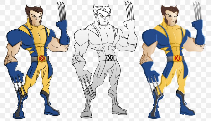 Wolverine Drawing X-Men, PNG, 1600x919px, Wolverine, Action Figure, Arm, Costume Design, Deviantart Download Free