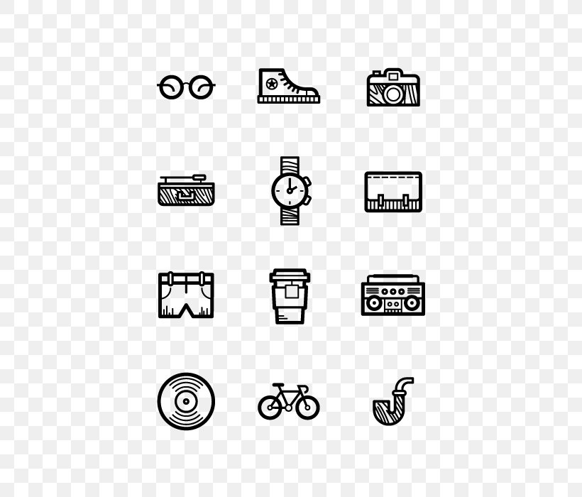 Hipster Symbol Dribbble Font, PNG, 600x700px, Hipster, Area, Black, Black And White, Blog Download Free