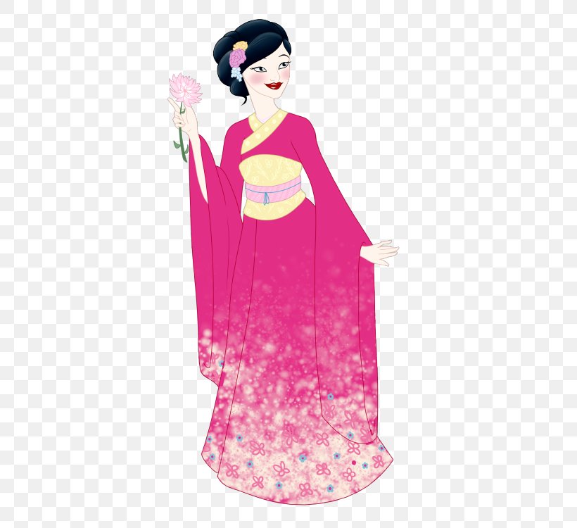 Geisha Illustration Costume Fashion Design, PNG, 400x750px, Watercolor, Cartoon, Flower, Frame, Heart Download Free