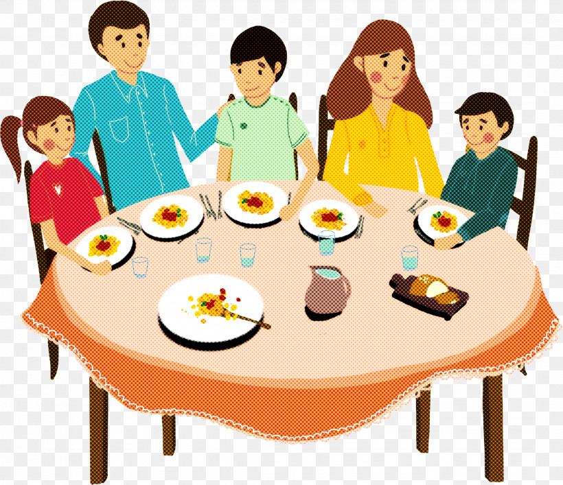 Table Sharing Meal Food Cuisine, PNG, 2144x1851px, Table, Breakfast, Conversation, Cuisine, Dinner Download Free
