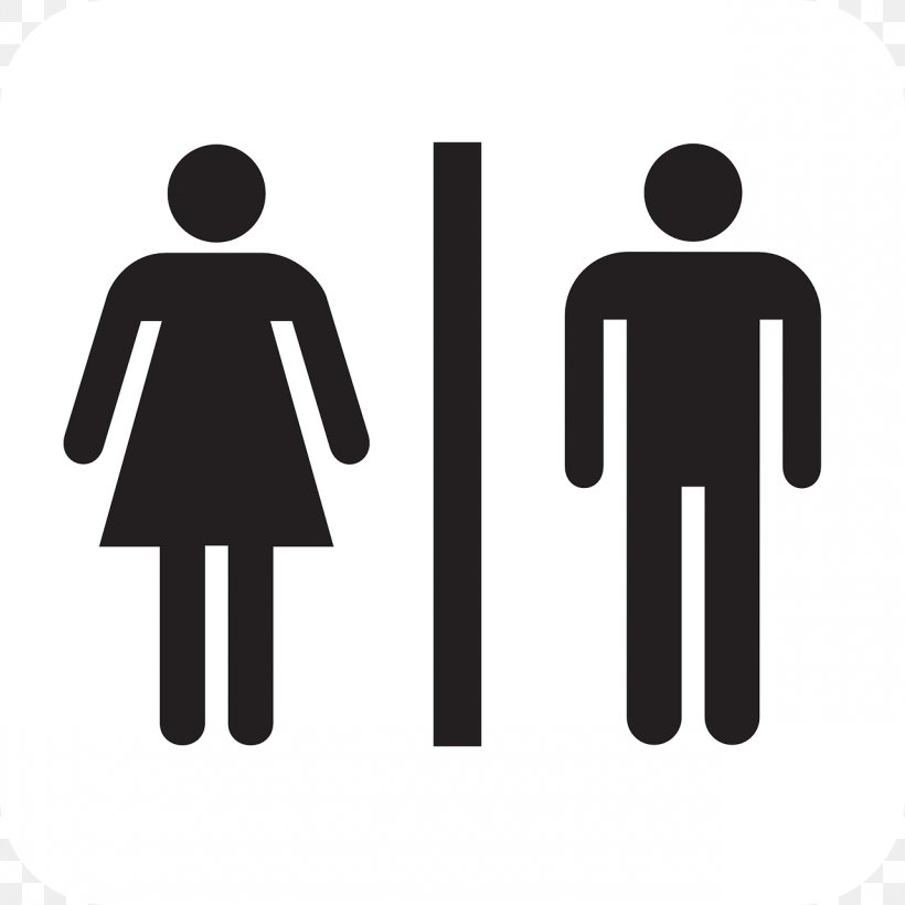 Bathroom Female Gender Symbol Public Toilet, PNG, 1280x1280px, Bathroom, Black And White, Brand, Female, Gender Symbol Download Free