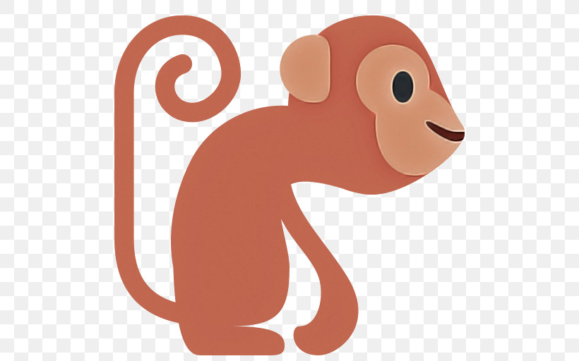 Cartoon Tail Old World Monkey, PNG, 512x512px, Cartoon, Old World Monkey, Tail Download Free