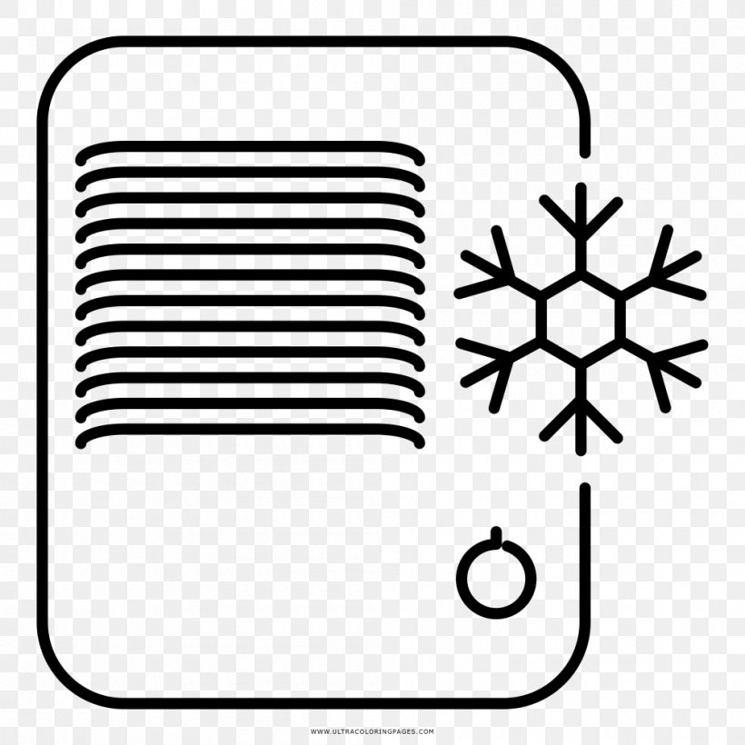 Snowflake Freezing, PNG, 1000x1000px, Snowflake, Area, Black And White, Crystal, Flat Design Download Free