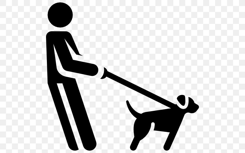 Dog Training Pet Clip Art, PNG, 512x512px, Dog, Animal Training, Black, Black And White, Brand Download Free