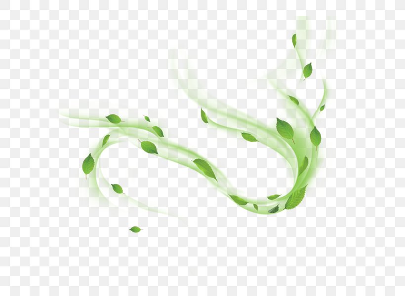 Floating Green Leaf Green Leaf Decoration Material, PNG, 600x600px, Watercolor, Cartoon, Flower, Frame, Heart Download Free