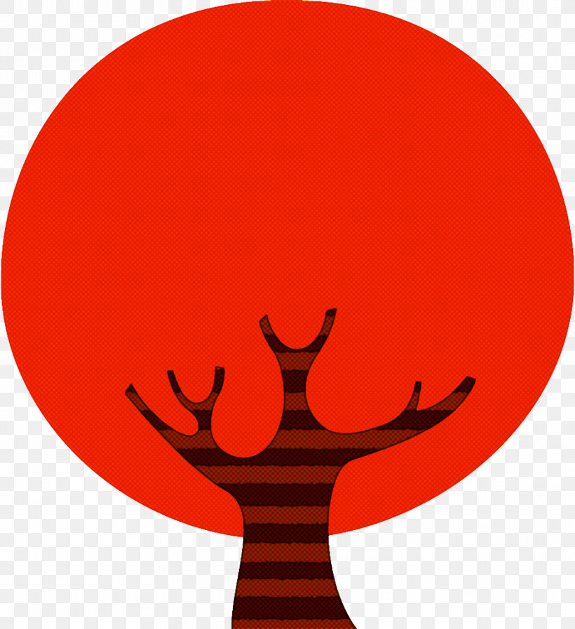 Orange, PNG, 936x1024px, Autumn Tree, Abstract Cartoon Tree, Circle, Fall Tree, Orange Download Free