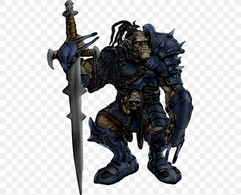 Pathfinder Roleplaying Game Half-orc Dungeons & Dragons Ogre, PNG, 500x663px, Pathfinder Roleplaying Game, Action Figure, Armour, Art, Cold Weapon Download Free