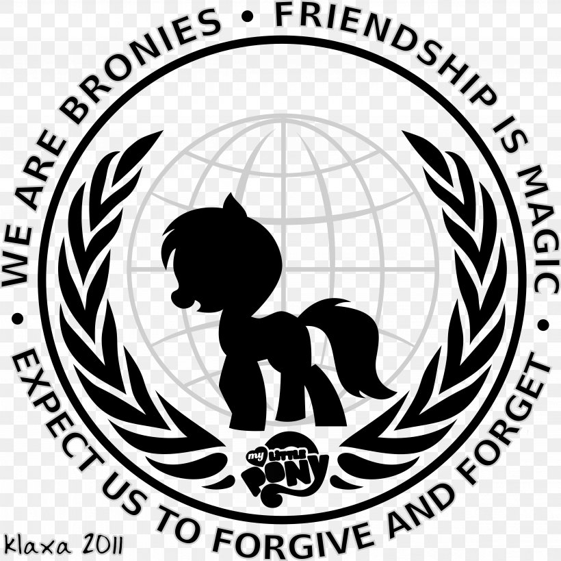 BronyCon Applejack My Little Pony: Friendship Is Magic Fandom Logo Pinkie Pie, PNG, 4929x4928px, Watercolor, Cartoon, Flower, Frame, Heart Download Free