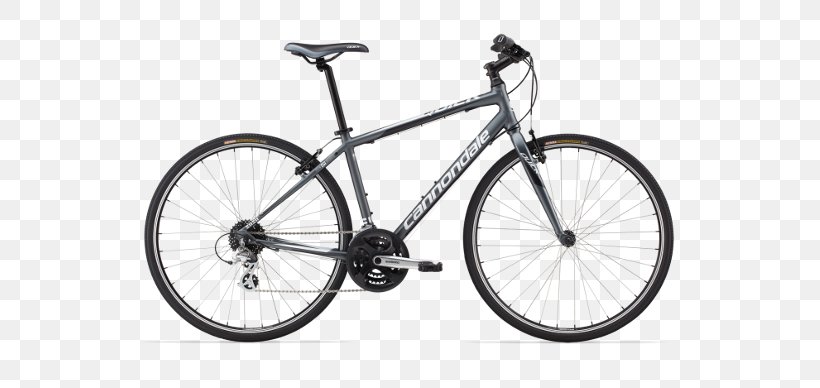 Cannondale Bicycle Corporation Cycling Hybrid Bicycle Cannondale Quick 1 Road Bike, PNG, 725x388px, Bicycle, Bicycle Accessory, Bicycle Drivetrain Part, Bicycle Fork, Bicycle Frame Download Free