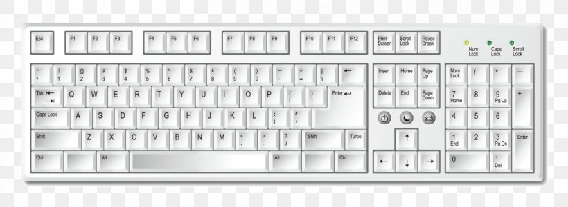 Computer Keyboard Laptop, PNG, 1200x440px, Computer Keyboard, Area, Black And White, Brand, Computer Download Free