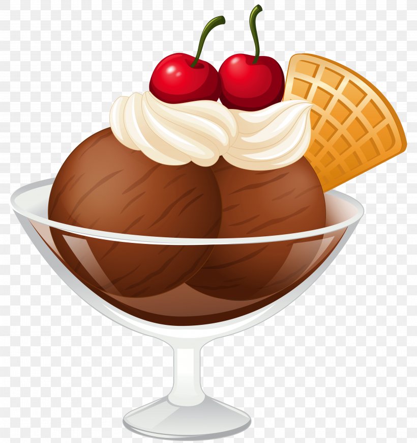 Ice Cream Cone Sundae Clip Art, PNG, 3768x4000px, Ice Cream, Caramel, Chocolate, Chocolate Ice Cream, Chocolate Pudding Download Free