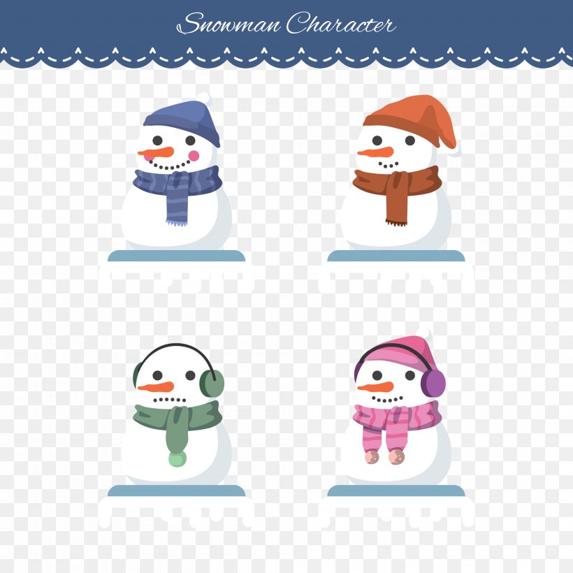 Snowman Christmas Clip Art, PNG, 2000x2000px, Snowman, Animation, Area, Christmas, Fictional Character Download Free