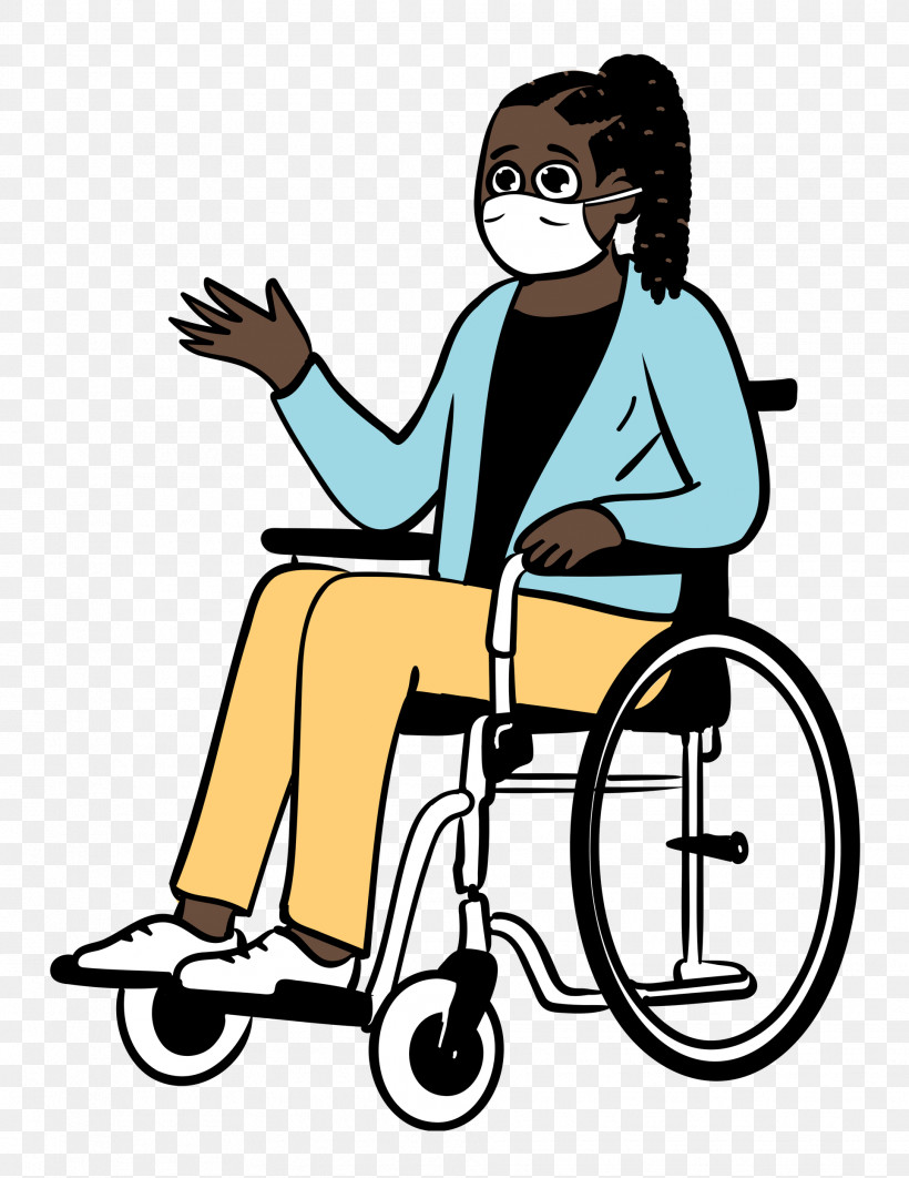 Woman Wheelchair Medical Mask, PNG, 1929x2500px, Woman, Beauty, Beautym, Behavior, Cartoon Download Free