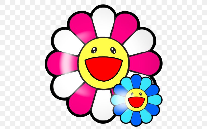 Flower Ball Smiley Kaikai Kiki Clip Art, PNG, 512x512px, Flower Ball, Art, Artwork, Cut Flowers, Flower Download Free