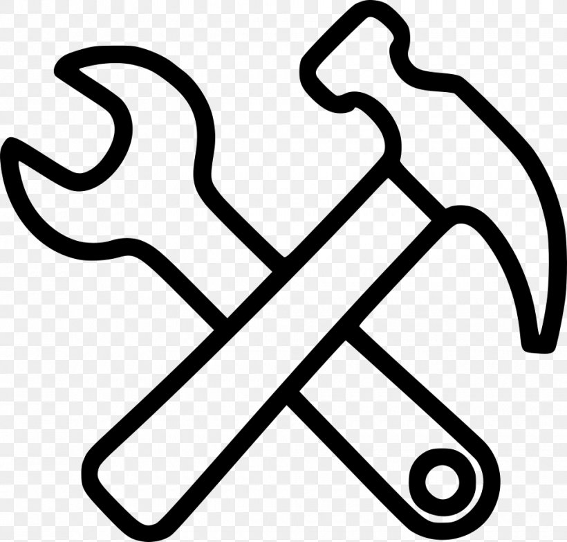 Tool Symbol Spanners, PNG, 980x936px, Tool, Area, Black And White, Dynamics 365, Hammer Download Free