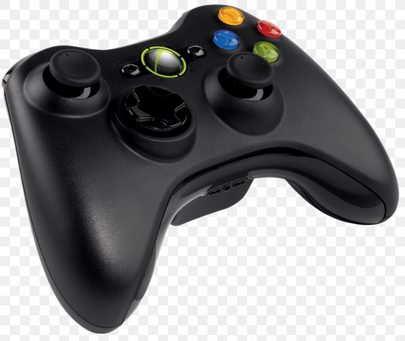 Black Xbox 360 Controller Game Controllers Video Game, PNG, 1380x1166px, Black, All Xbox Accessory, Electronic Device, Game Controller, Game Controllers Download Free