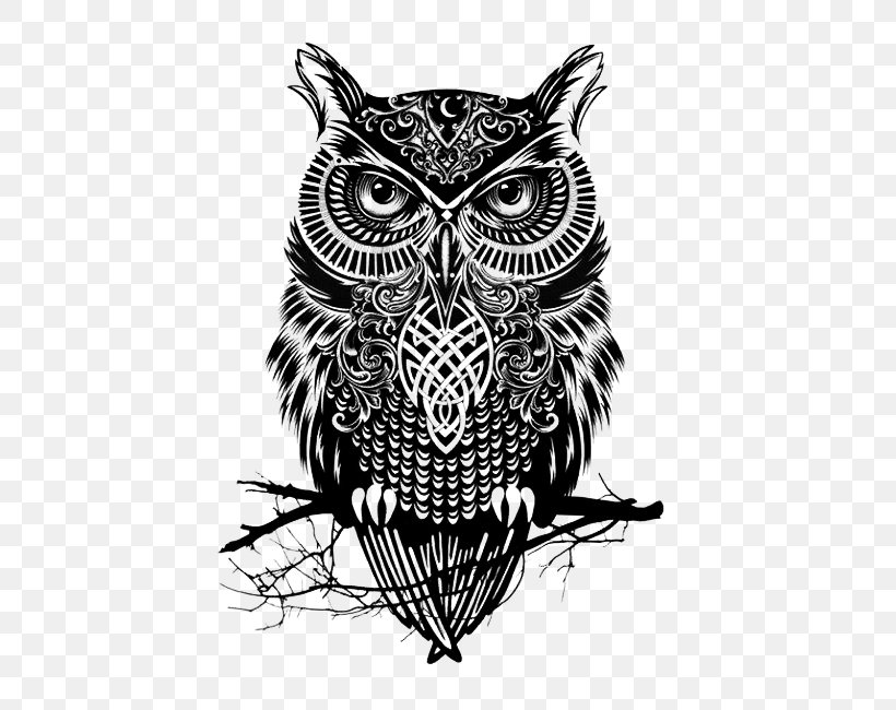 Owl Tattoo Drawing Flash, PNG, 500x650px, Owl, Abziehtattoo, Arm, Art, Beak Download Free