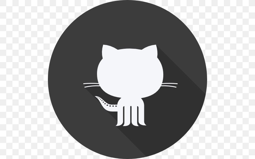 GitHub User Social Network, PNG, 512x512px, Github, Black, Black And White, Carnivoran, Cat Download Free