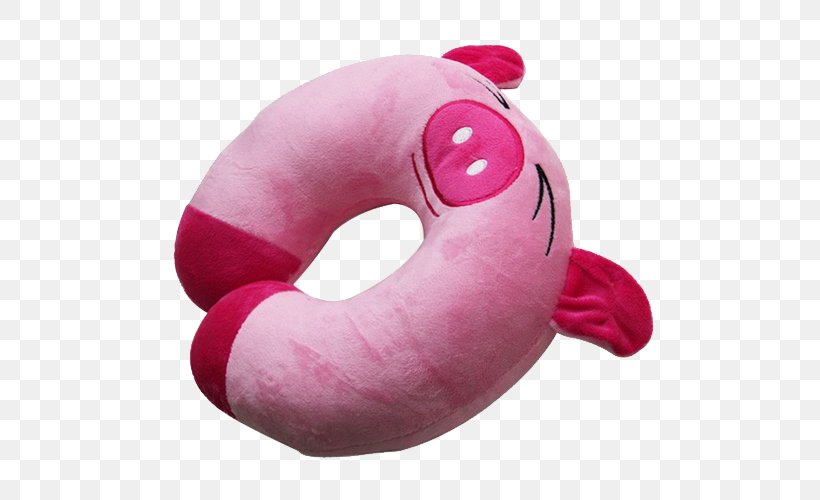 Pink Pillow Stuffed Toy, PNG, 500x500px, Pink, Cartoon, Designer, Lip, Magenta Download Free