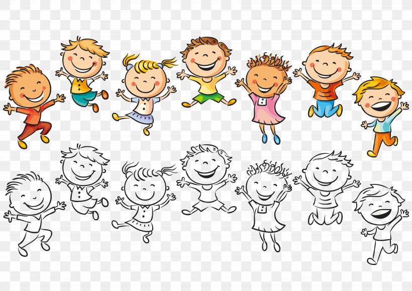 Child Drawing Happiness Illustration, PNG, 7016x4961px, Child, Area, Art, Cartoon, Clip Art Download Free