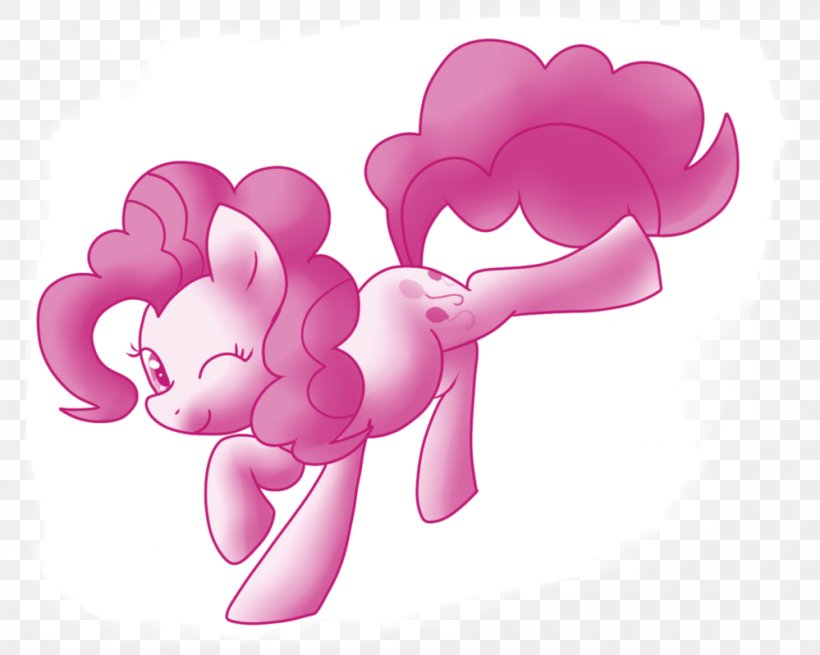 Pinkie Pie Them's Fightin' Herds My Little Pony Horse, PNG, 999x799px, Watercolor, Cartoon, Flower, Frame, Heart Download Free