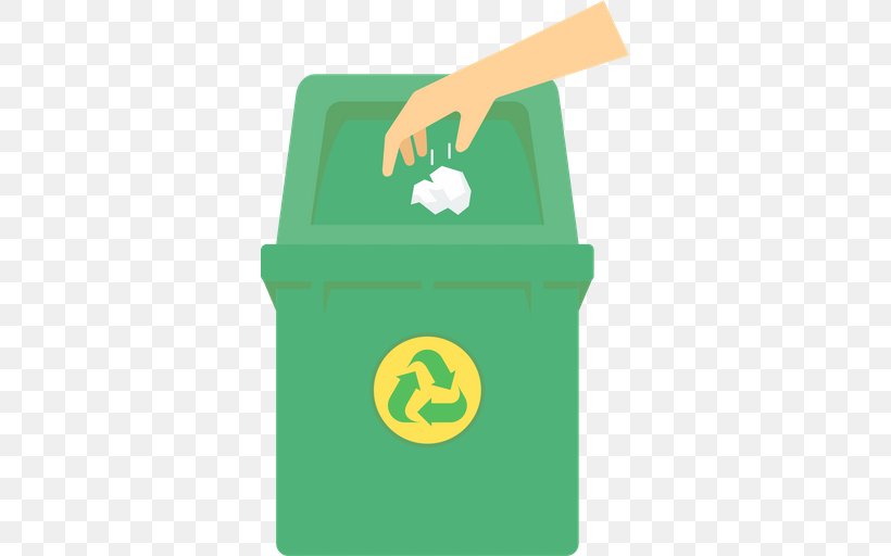 Recycling Bin Rubbish Bins & Waste Paper Baskets, PNG, 512x512px, Recycling Bin, Green, Logo, Recycling, Reuse Download Free