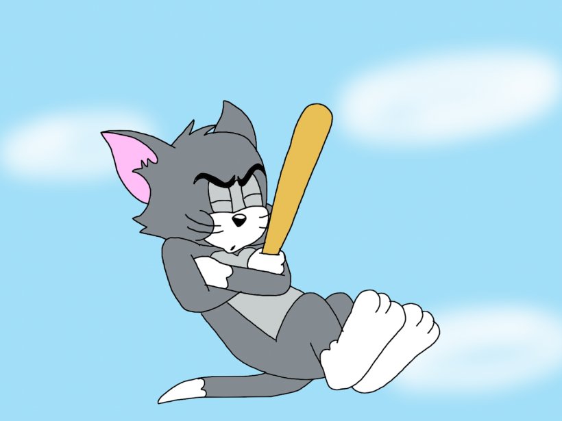 Tom Cat Tom And Jerry Cartoon Baseball Bats, PNG, 1280x960px, Watercolor, Cartoon, Flower, Frame, Heart Download Free