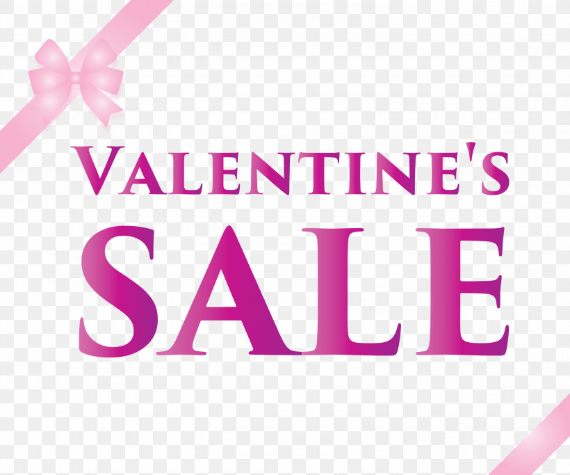 Valentines Sale Sale Banner Sale Design, PNG, 3000x2500px, Valentines Sale, Line, Logo, Magenta, Pink Download Free
