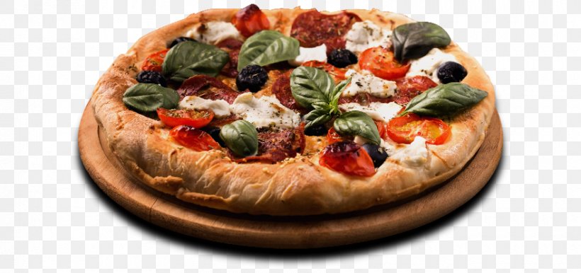 California-style Pizza Sicilian Pizza Italian Cuisine Pizza Garden, PNG, 880x415px, Californiastyle Pizza, California Style Pizza, Cuisine, Dish, European Food Download Free
