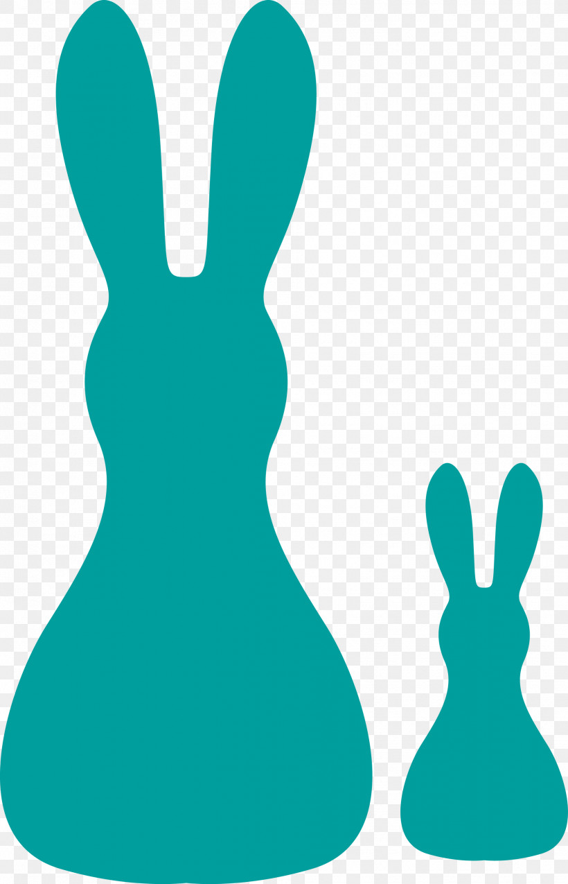 Easter Bunny, PNG, 1929x3000px, Cartoon Rabbit, Cute Rabbit, Easter Bunny, Geometry, Line Download Free