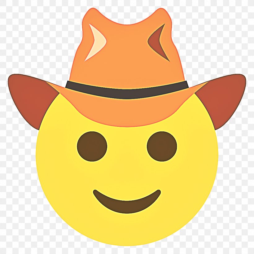 Happy Face Emoji, PNG, 1024x1024px, Emoji, Cartoon, Costume Accessory, Costume Hat, Cowboy Hat Download Free
