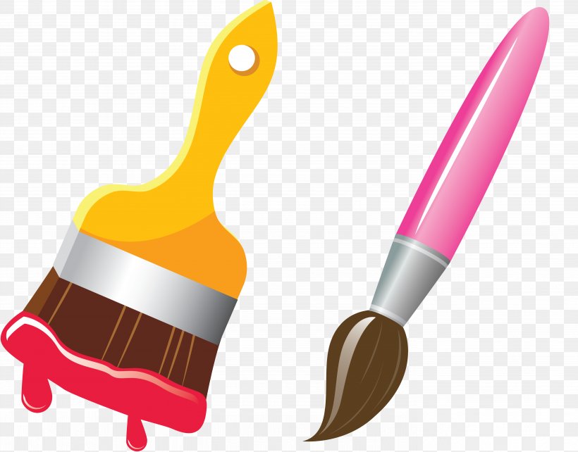 Paintbrush Clip Art, PNG, 5683x4453px, Paintbrush, Brush, Ink Brush, Microsoft Paint, Office Supplies Download Free