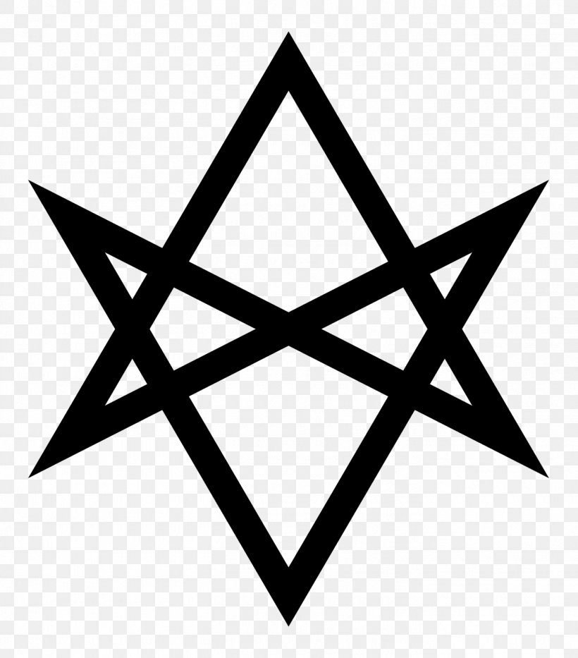 Unicursal Hexagram Symbol Triangle Magick, PNG, 1405x1600px, Unicursal Hexagram, Black, Black And White, Enochian, Fivepointed Star Download Free